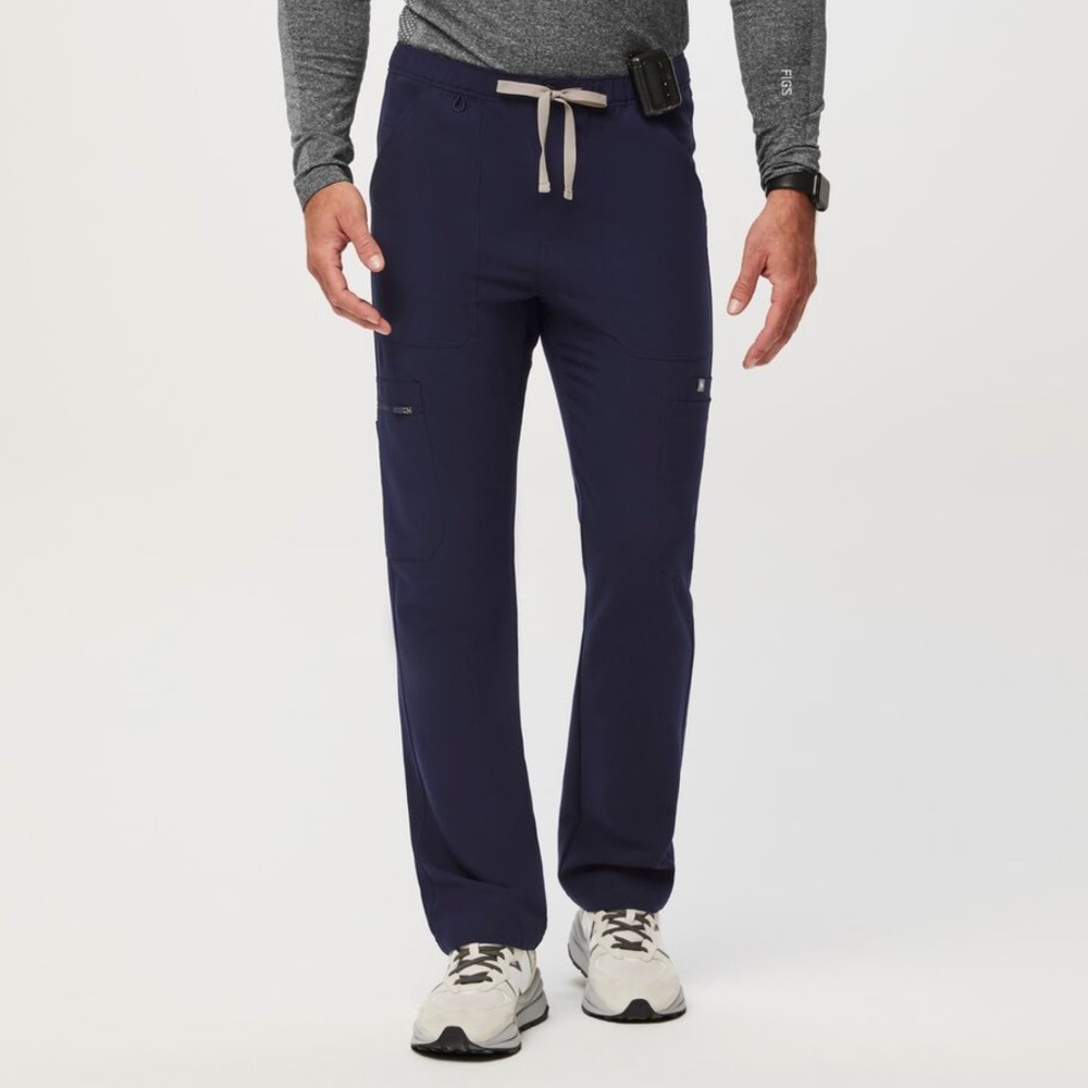 NWT Figs Cairo Cargo Scrub Pants Blue XXL